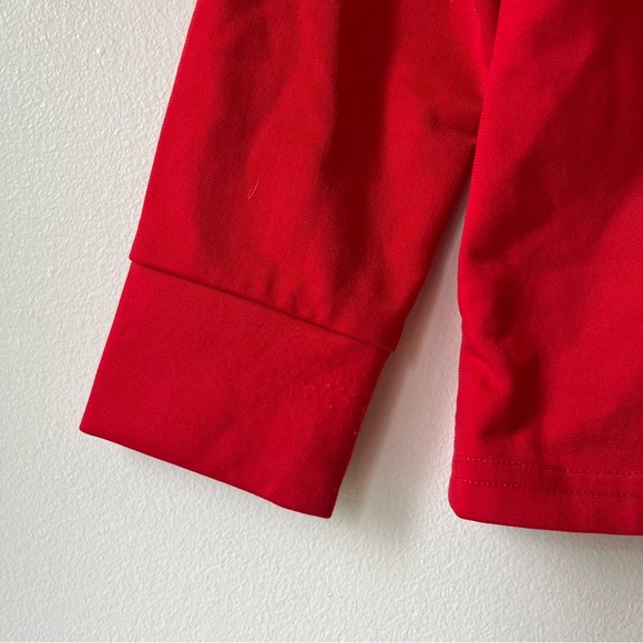 🌼 5/$25 Under Armour Kids Red Black Full Zip Sweater Size 4 FLAWED Play Daycare - Picture 10 of 11